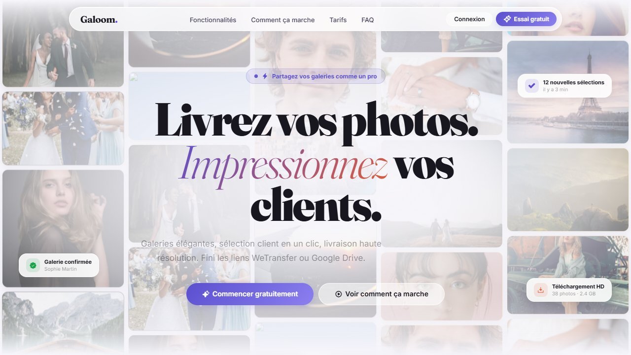 Galoom.art — plateforme galerie photo