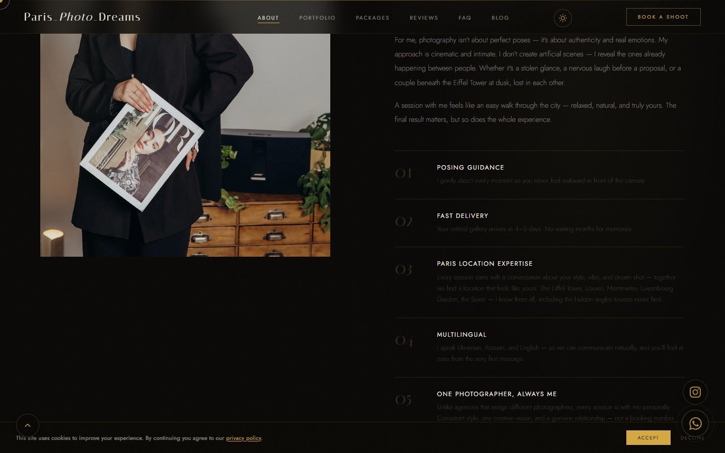 Portfolio — section 3